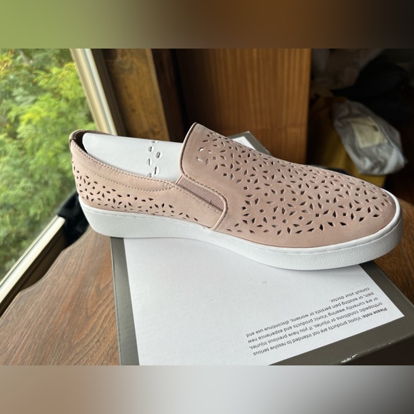 Vionic size 8.5 women’s Splendid Midiperf in Dusty Pink slip on leather shoes - Picture 6 of 9